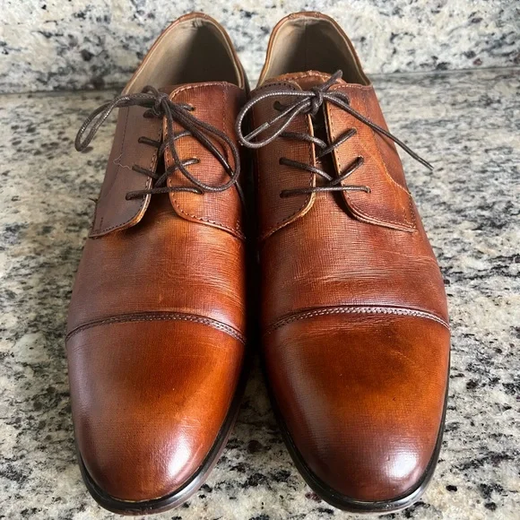 Aldo men’s Sz 10.5 brown dress shoes - Picture 2 of 14